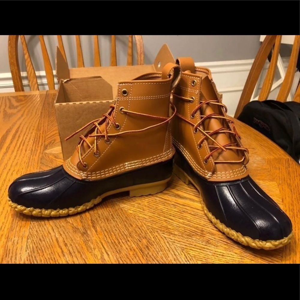 BRAND NEW LL Bean Duck Boots - Navy!